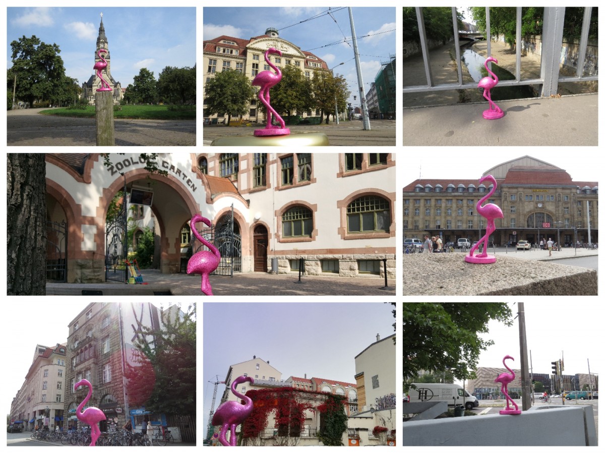 AdventureRooms Leipzig Pink Flamingo Tour Cityguide