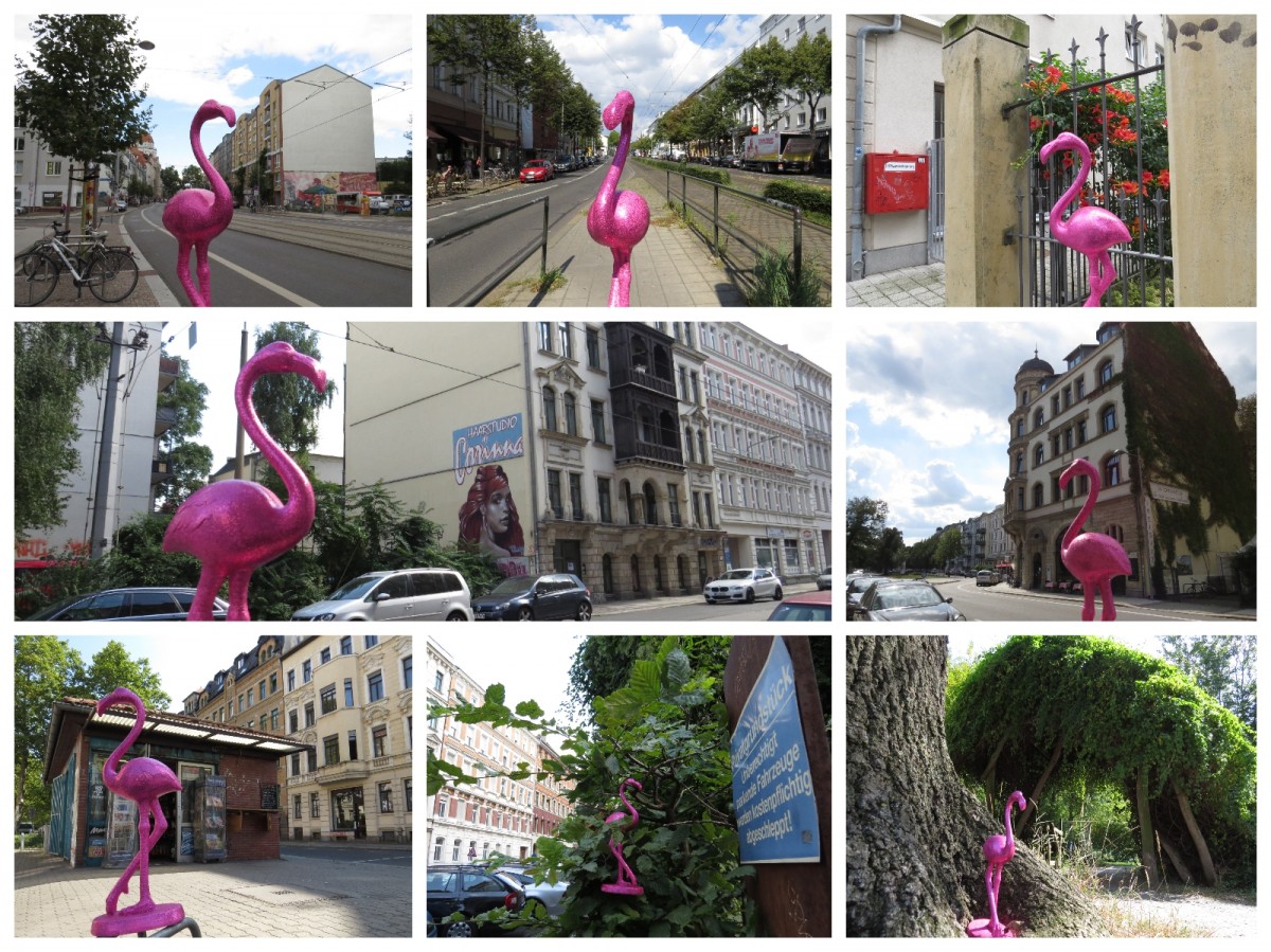 AdventureRooms Leipzig Pink Flamingo Tour Cityguide